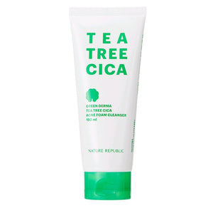 Green Derma Tea Tree Cica Acne Foam Cleansing