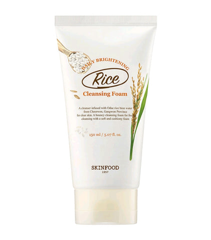 Daily Brightening Rice Cleansing Foam