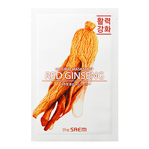 Natural Mask Sheet NEW - Ginseng Rouge