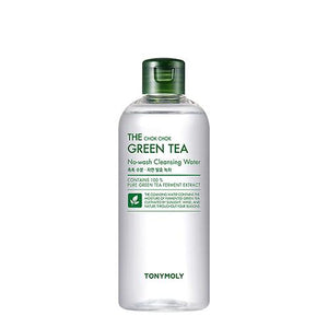 The Chok Chok Green Tea No-Wash Cleansing Water (Pour la peau sensible / Meilleure vente chez Tonymoly)